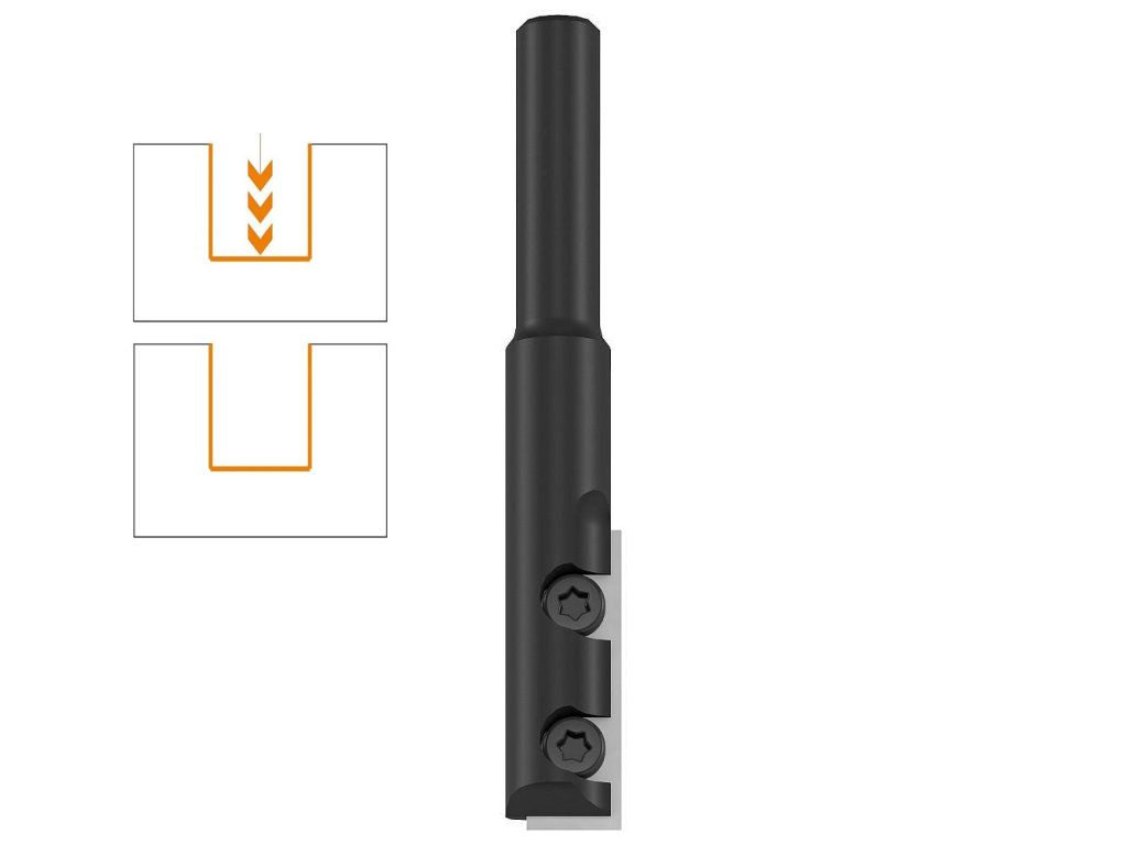 drážkovací žiletková fréza
